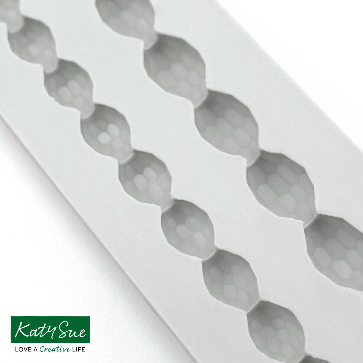 SALE!!! Katy Sue Silicone Mould -FACETED BEADS -Καλούπι Σιλικόνης Χάντρες