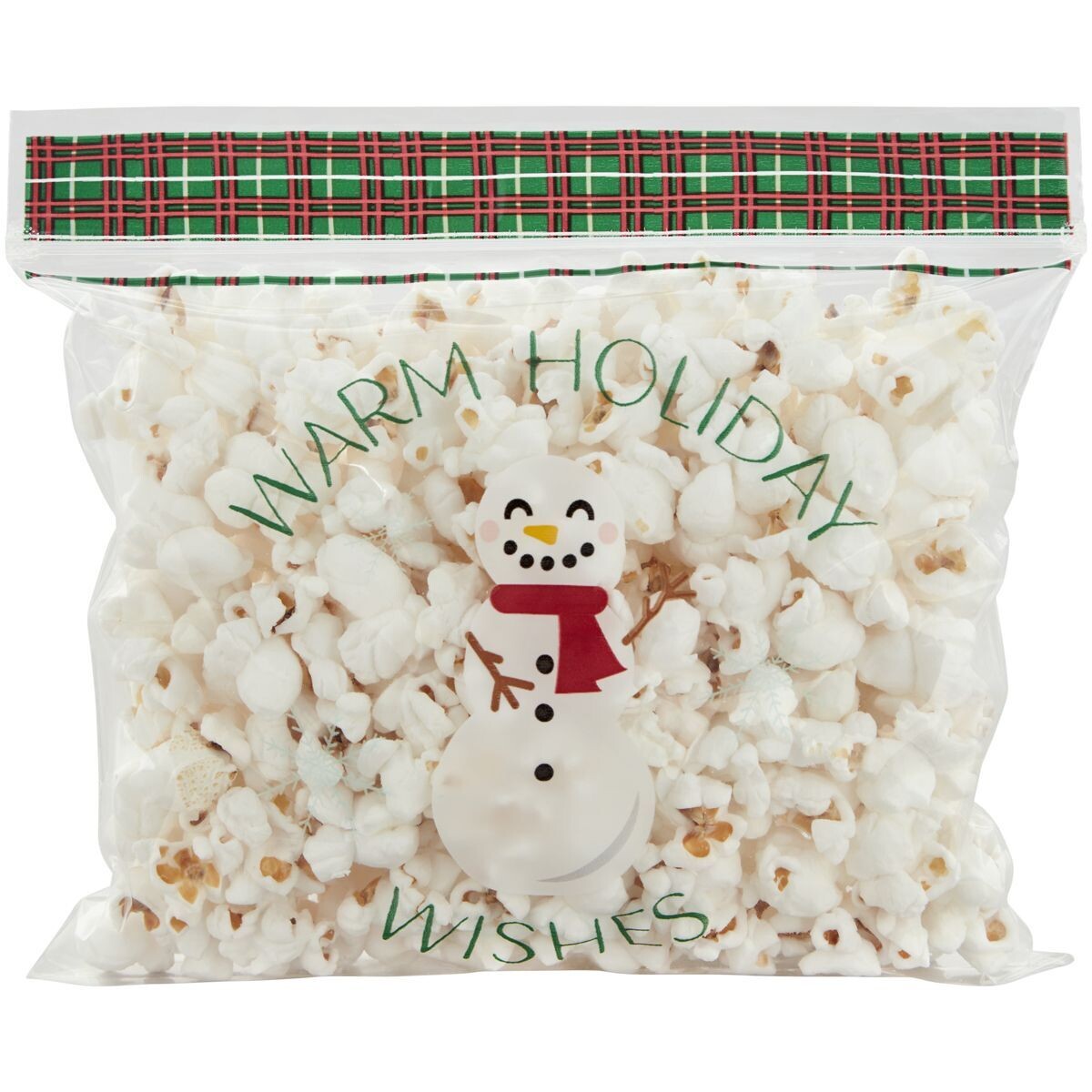 Wilton Christmas Treat Bags -SNOWMAN 20τμχ - Επανασφραγιζόμενα σακουλάκια για γλυκά με Χιονάνθρωπο