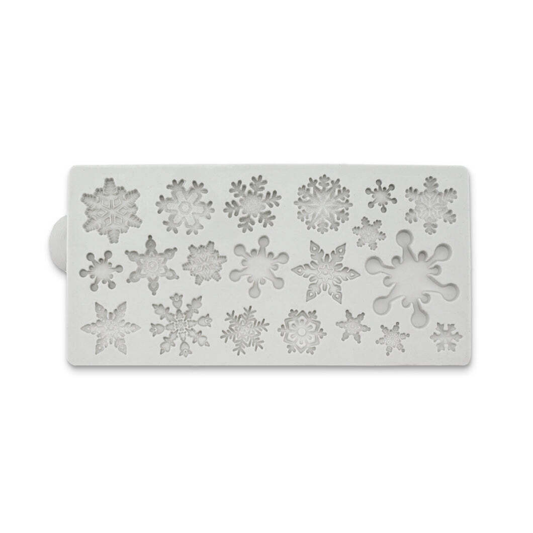 Katy Sue Silicone Mould -MINIATURE SNOWFLAKES -Καλούπι Σιλικόνης Χιονονιφάδες