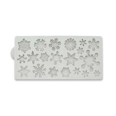 Katy Sue Silicone Mould -MINIATURE SNOWFLAKES -Καλούπι Σιλικόνης Χιονονιφάδες