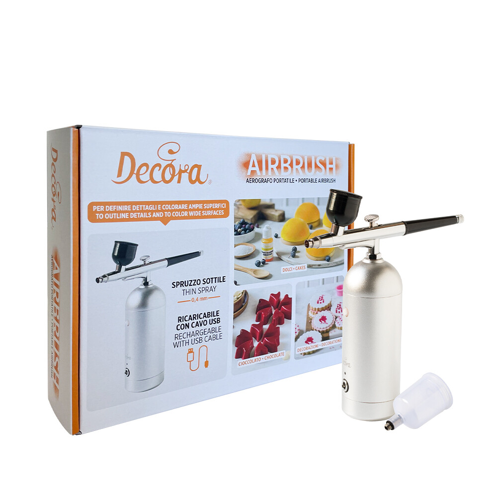 DECORA Portable Airbrush Kit - Φορητός Αερογράφος
