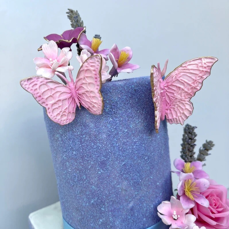 Katy Sue Silicone Mould -ELEGANT BUTTERFLIES - Καλούπι Σιλικόνης Πεταλούδες