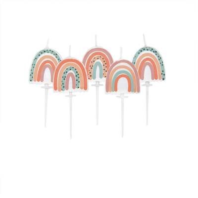 SALE!!! By AH -Shaped Candles -NEUTRAL BOHO RAINBOWS - Κεράκια Ουράνιο Τόξο σε γήινες αποχρώσεις 5τεμ SALE!!! By AH -Shaped Candles -NEUTRAL BOHO RAINBOWS - Κεράκια Ουράνιο Τόξο σε γήινες αποχρώσεις 5τεμ