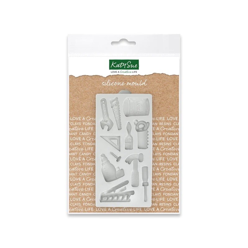 Katy Sue Silicone Mould -MINIATURE DIY SET -Καλούπι Σιλικόνης Μίνι Εργαλεία