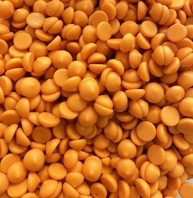 Belgian Chocolate Drops -ORANGE Flavour -Σταγόνες Βελγικής Σοκολάτας Με Γεύση Πορτοκάλι 1 κιλό