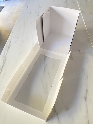 CUBED WINDOW BOX 20εκ -Κουτί κύβος για Μπισκοτόδεντρα &amp; Μπισκοτόσπιτο -