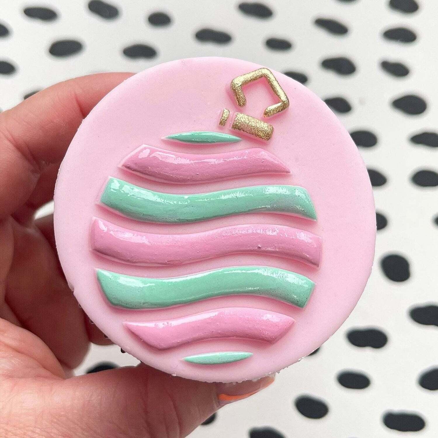 Sweet Stamp -OUTboss Christmas - RETRO BAUBLE - Χριστουγεννιάτικη Σφραγίδα Στολίδι