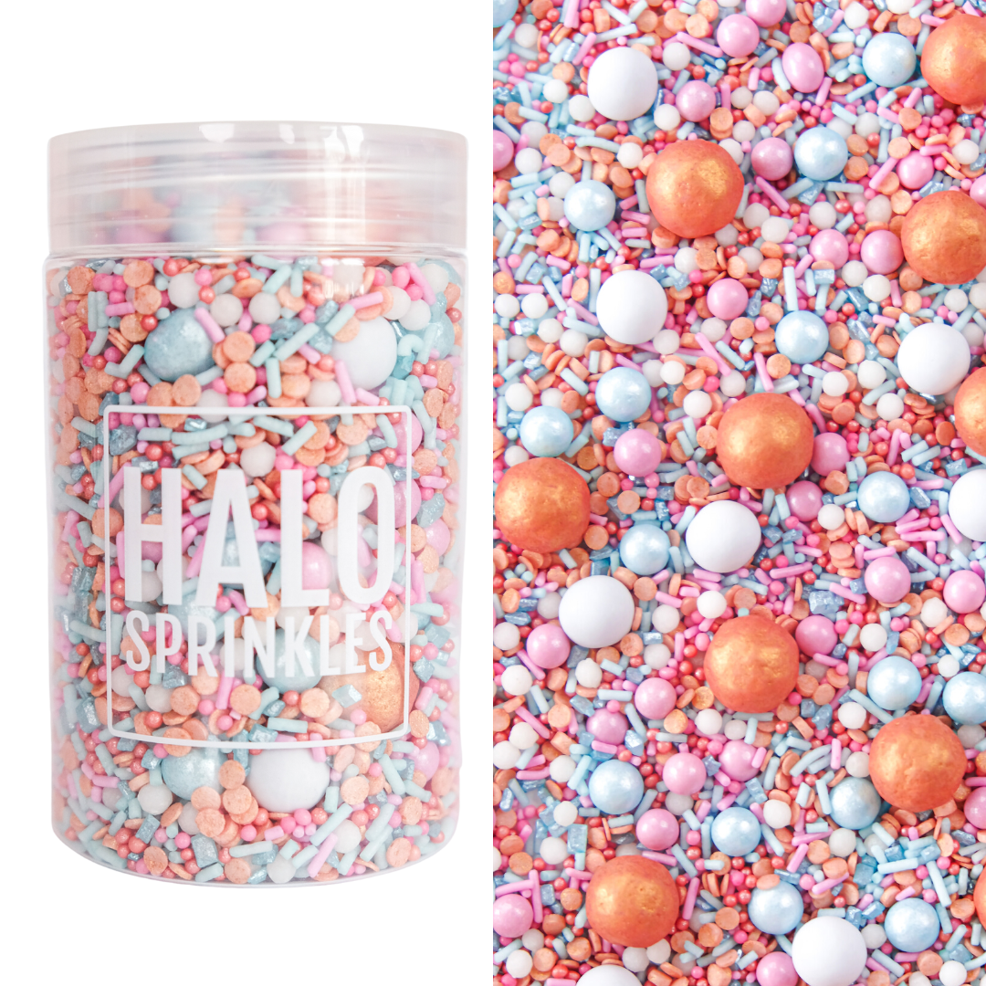 Halo Sprinkles MIX -CHILLOUT LOUNGE 125γρ -Μείγμα Ζαχαρωτών σε Παστέλ Αποχρώσεις