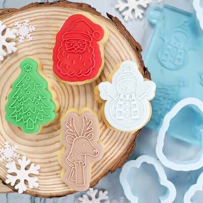 Sweet Stamp -OUTboss Stamp 'n Cut Mini -CHRISTMAS WISHES - Κουπ Πατ και Μίνι Σφραγίδες Αγιος Βασίλης, Δέντρο, Χιονάνθρωπος και Τάρανδος Sweet Stamp -OUTboss Stamp 'n Cut Mini -CHRISTMAS WISHES - Κουπ Πατ και Μίνι Σφραγίδες Αγιος Βασίλης, Δέντρο, Χιονάνθρωπος και Τάρανδος