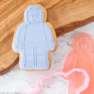 SALE!!! Sweet Stamp -OUTboss Stamp &#39;n Cut -LEGO MAN -Κουπ Πατ και Σφραγίδα Ανθρωπάκι Lego