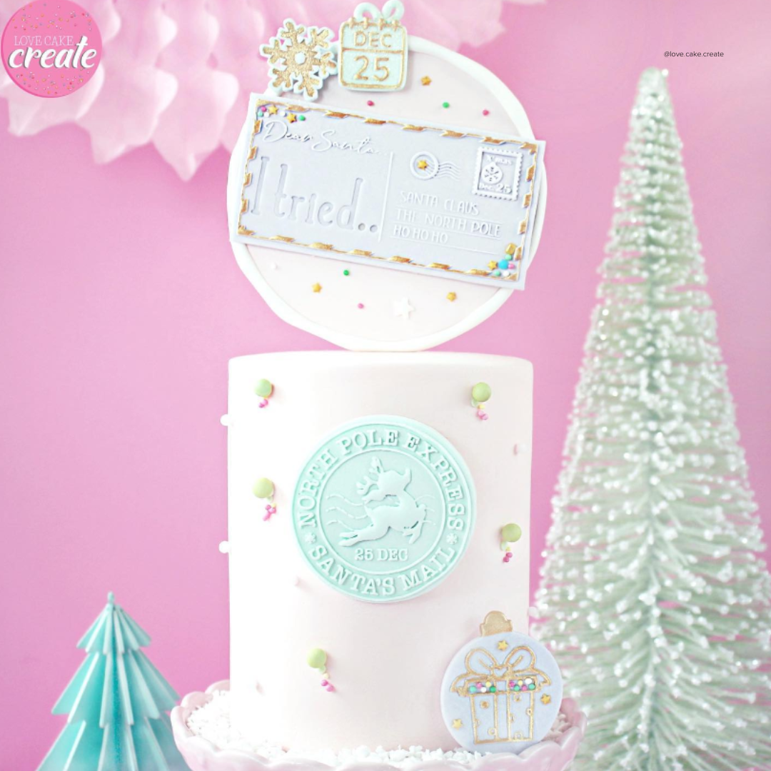 Sweet Stamp -OUTboss Stamp &#39;n Cut Mini -FEELIN&#39; FESTIVE - Κουπ Πατ και Μίνι Σφραγίδες Χριστουγεννιάτικο Θέμα