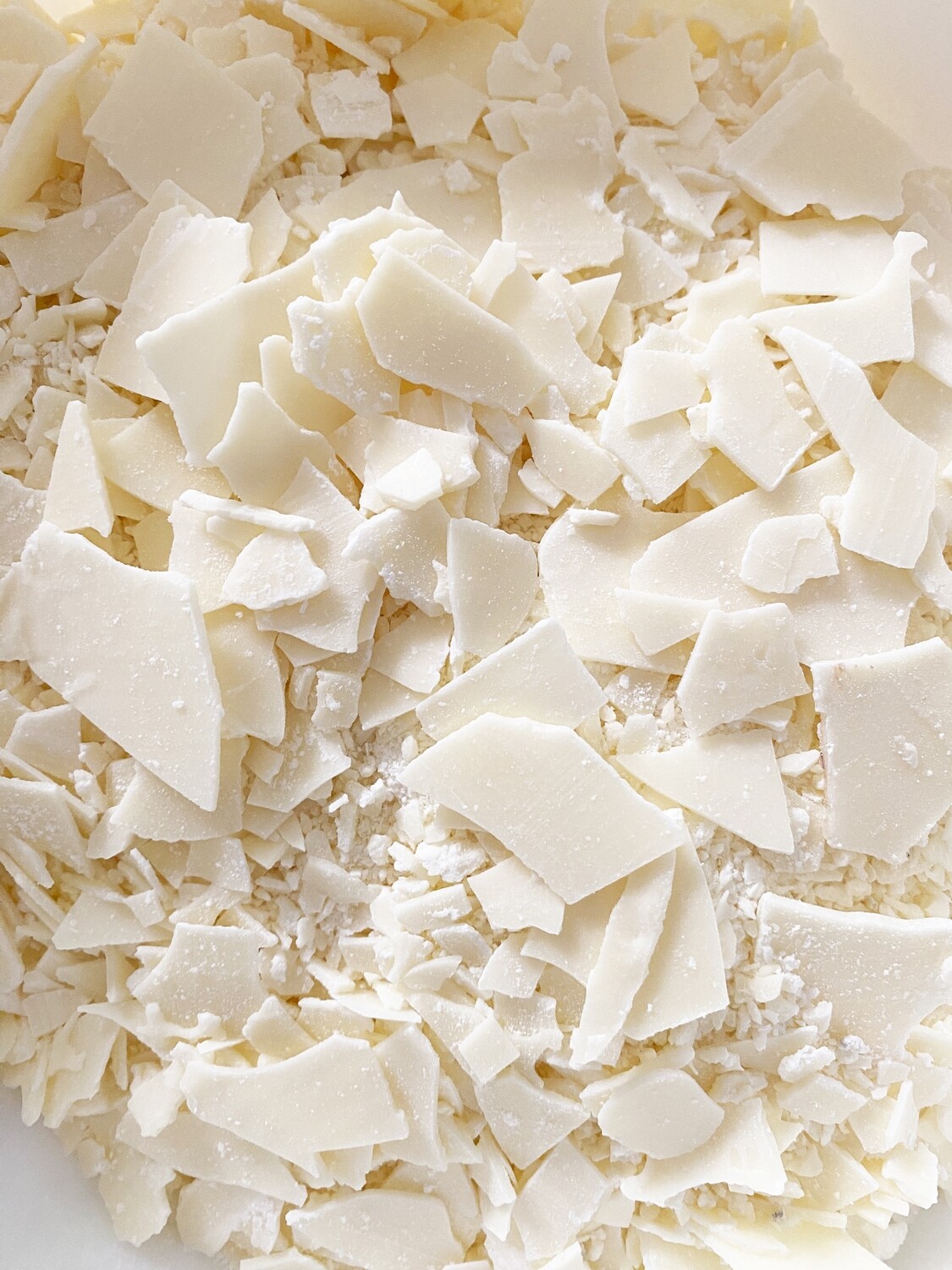 Compound Chocolate Flakes -WHITE CHOCOLATE FLAVOUR 1 κιλό - Απομίμηση Λευκής Σοκολάτας σε Φλέικς