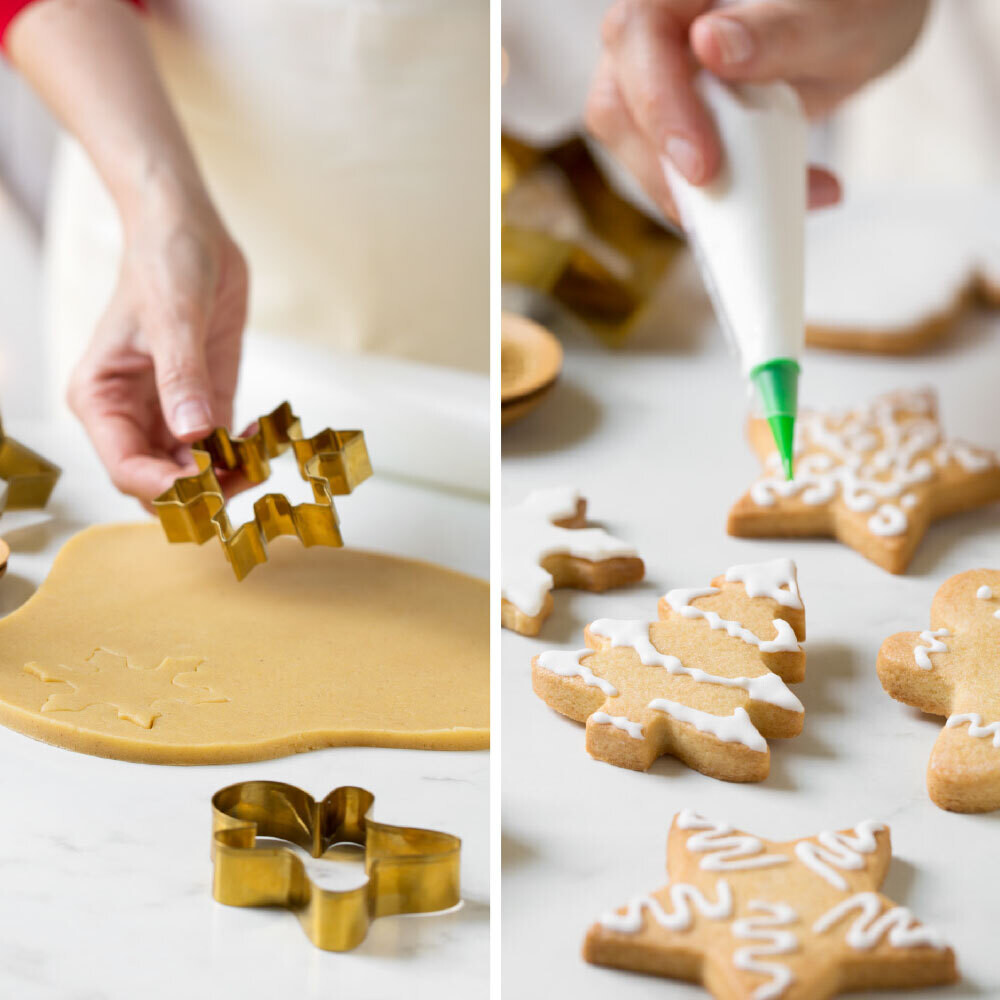 DECORA Christmas Cutters Σετ 5 Μεταλλικά κουπ πατ χριστουγεννιάτικα