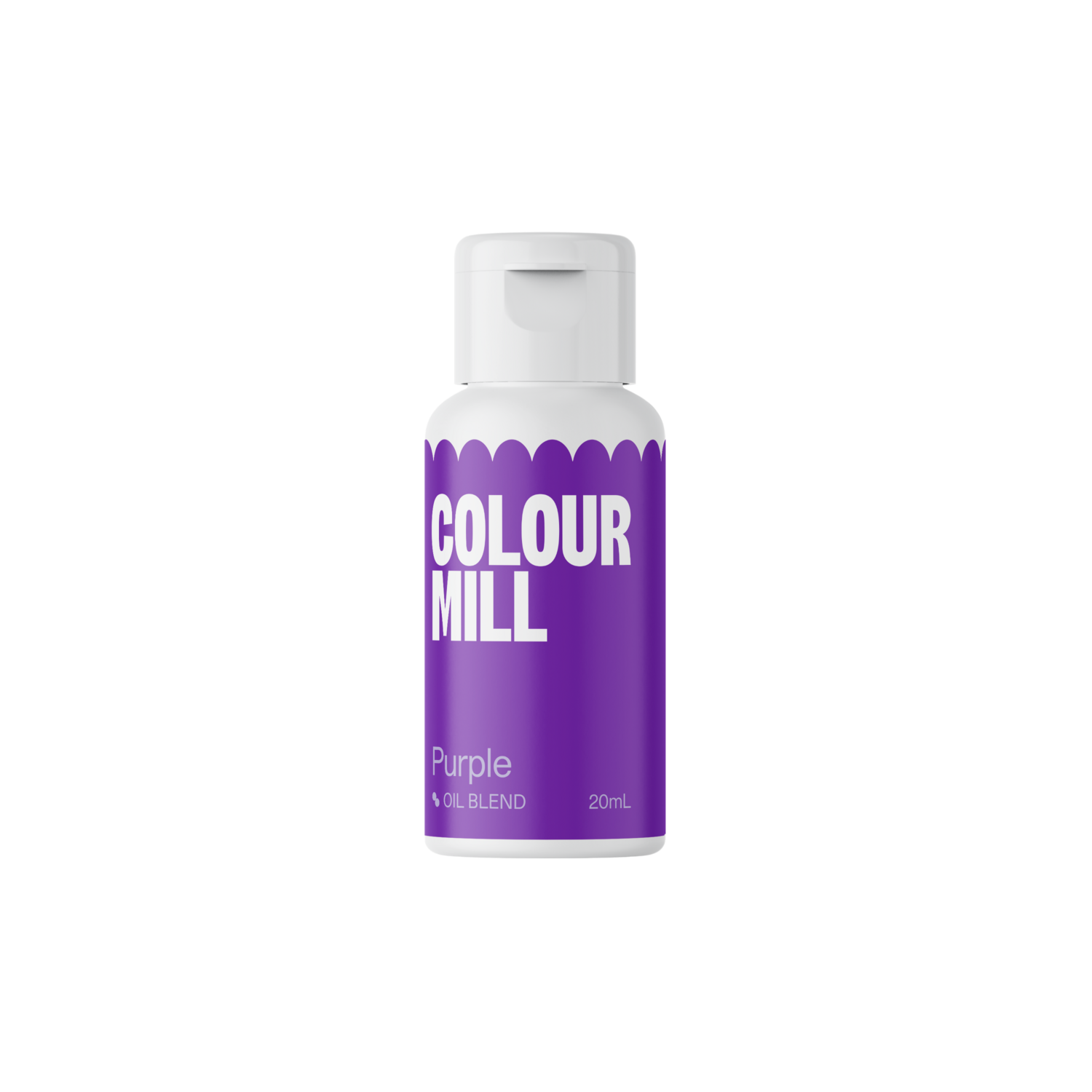Colour Mill Oil Based Gel Colour - PURPLE 20ml - Χρώμα Σοκολάτας σε Τζελ Μωβ