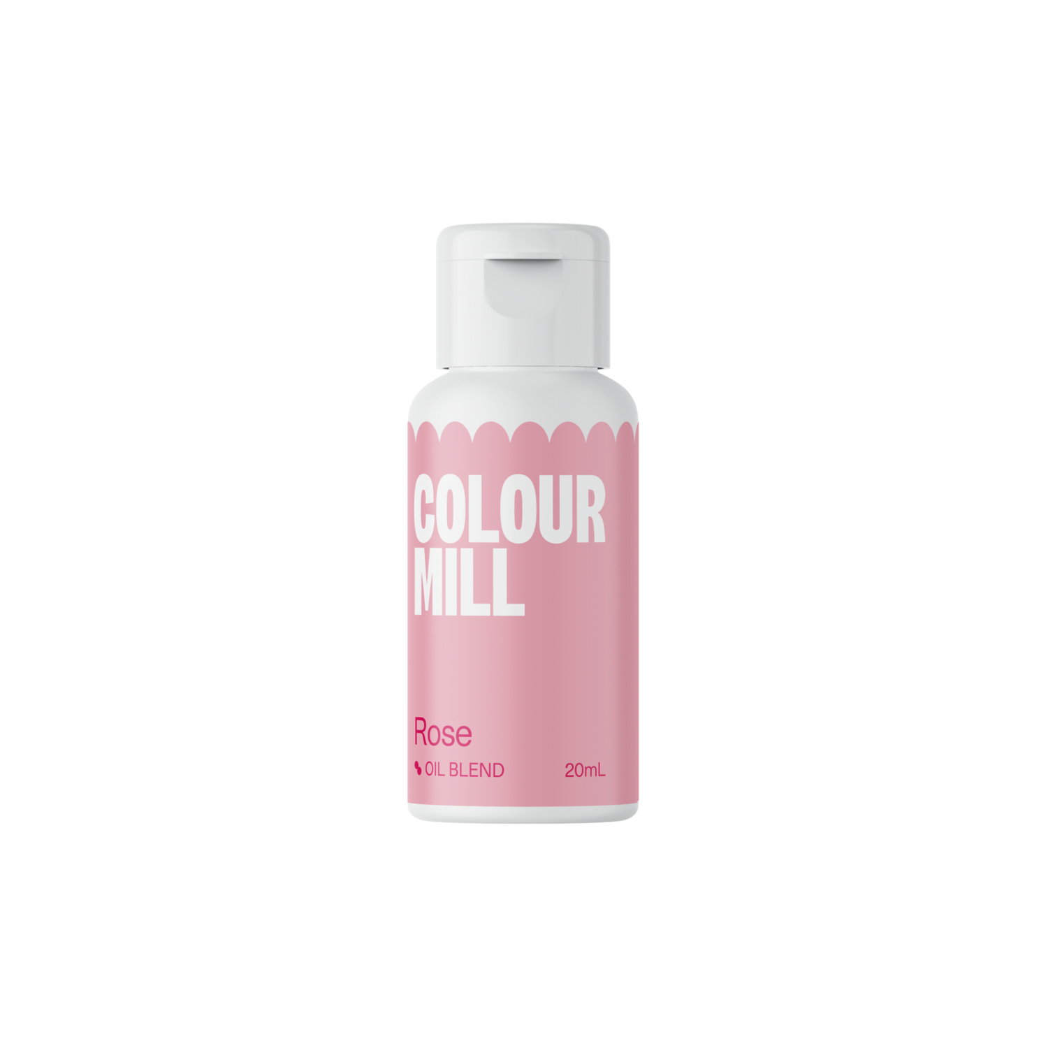 Colour Mill Oil Based Gel Colour - ROSE 20ml - Χρώμα Σοκολάτας σε Τζελ Ροζ