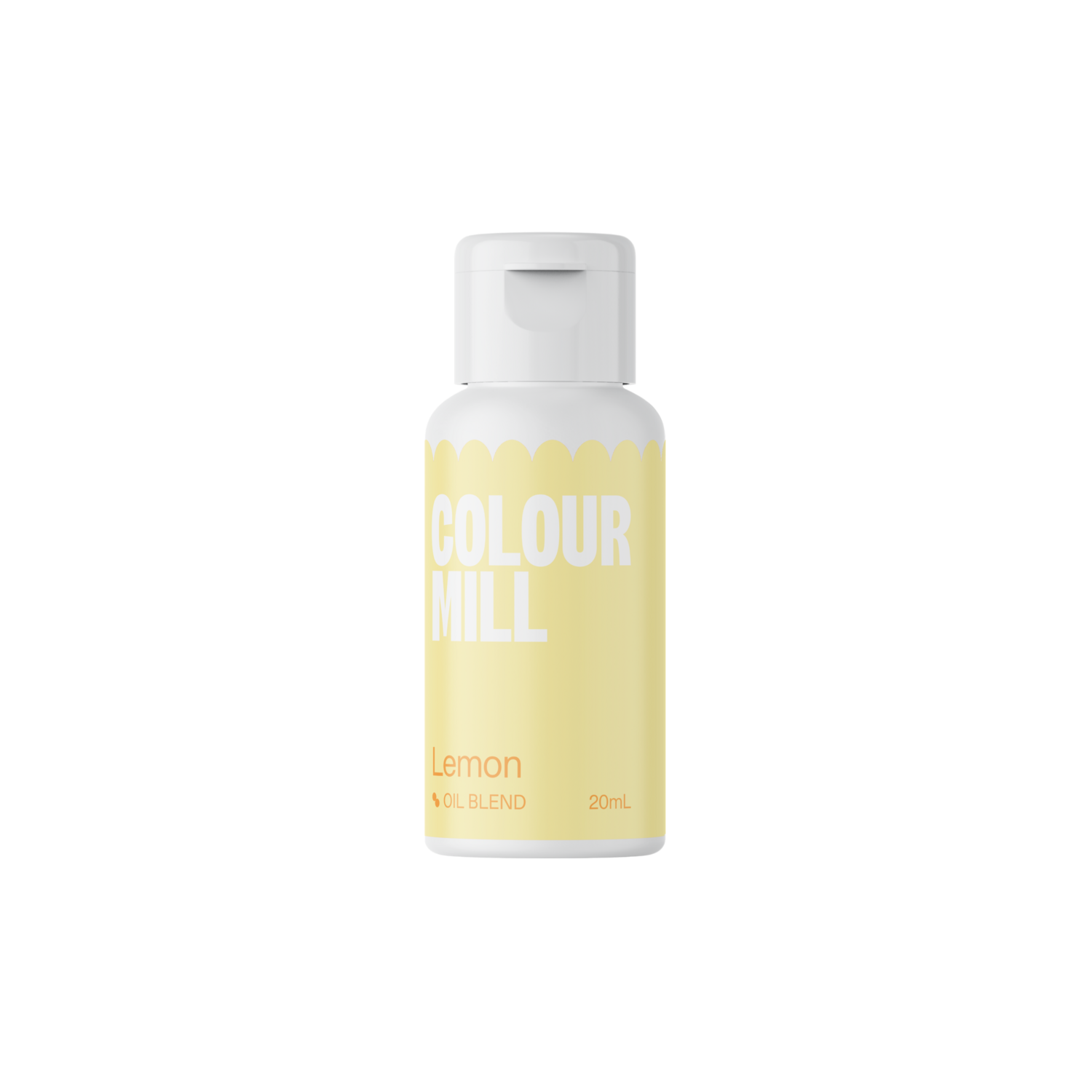 Colour Mill Oil Based Gel Colour - LEMON 20ml - Χρώμα Σοκολάτας σε Τζελ Κίτρινο Λεμονί