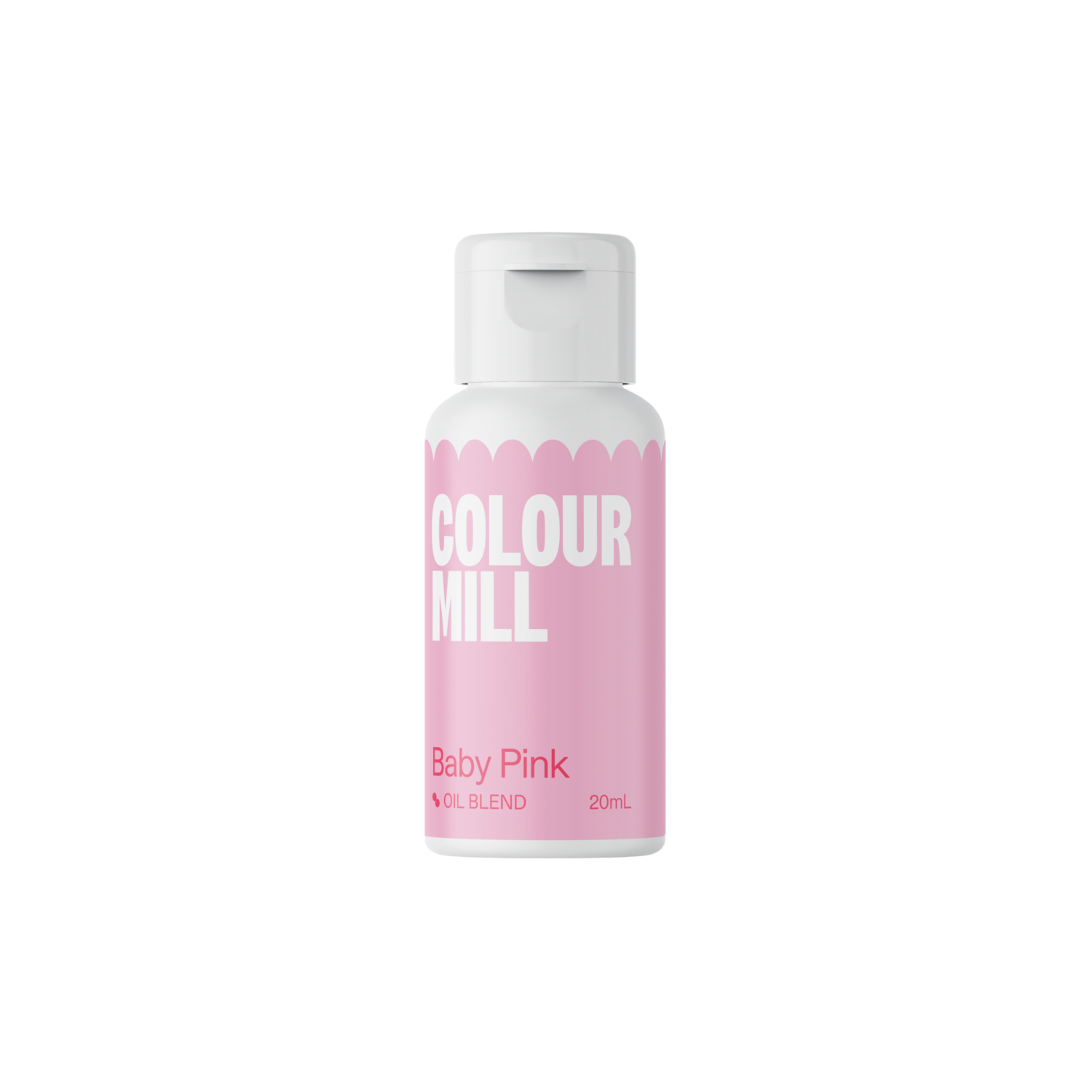 Colour Mill Oil Based Gel Colour - BABY PINK 20ml - Χρώμα Σοκολάτας σε Τζελ Απαλό Ροζ