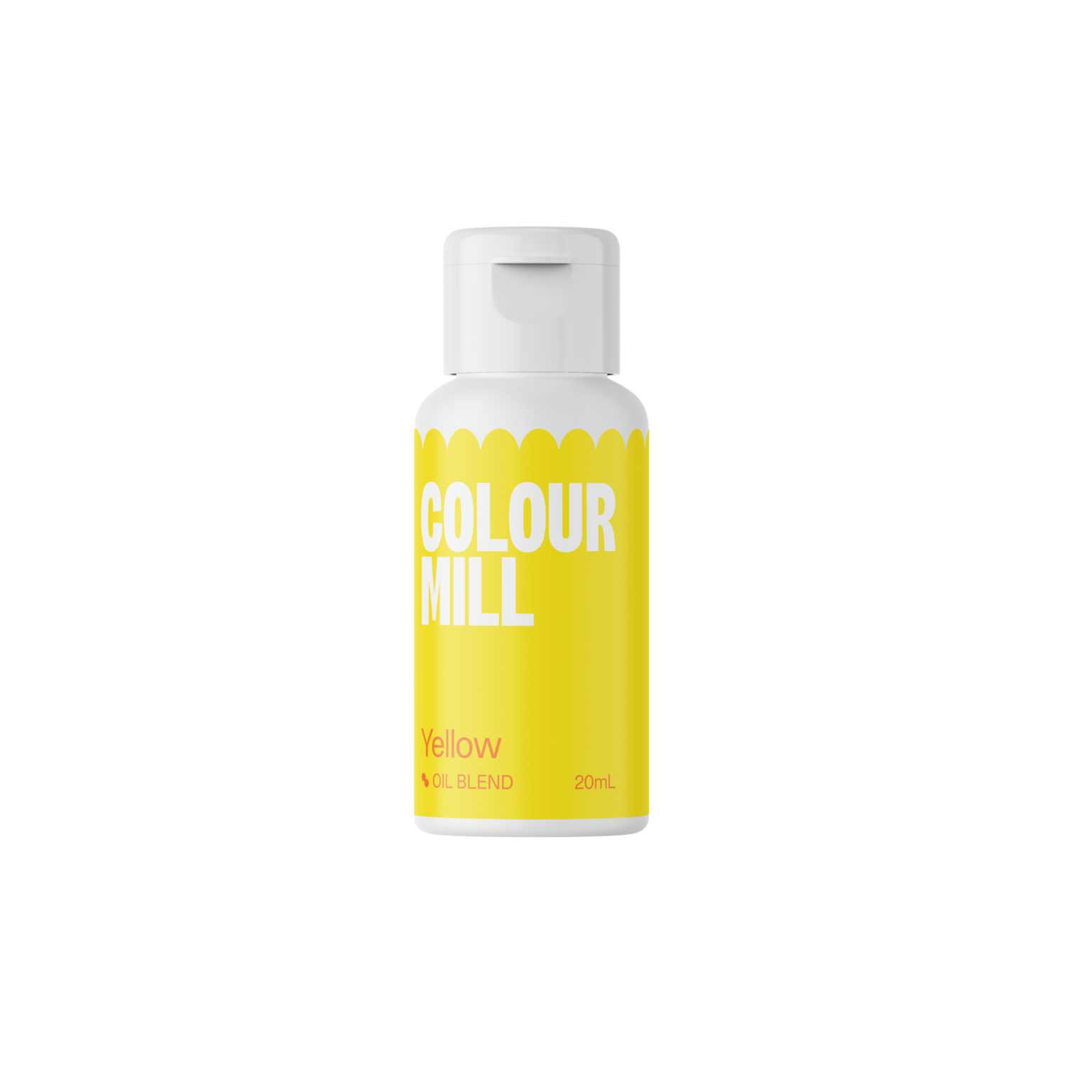 Colour Mill Oil Based Gel Colour - YELLOW 20ml - Χρώμα Σοκολάτας σε Τζελ Κίτρινο