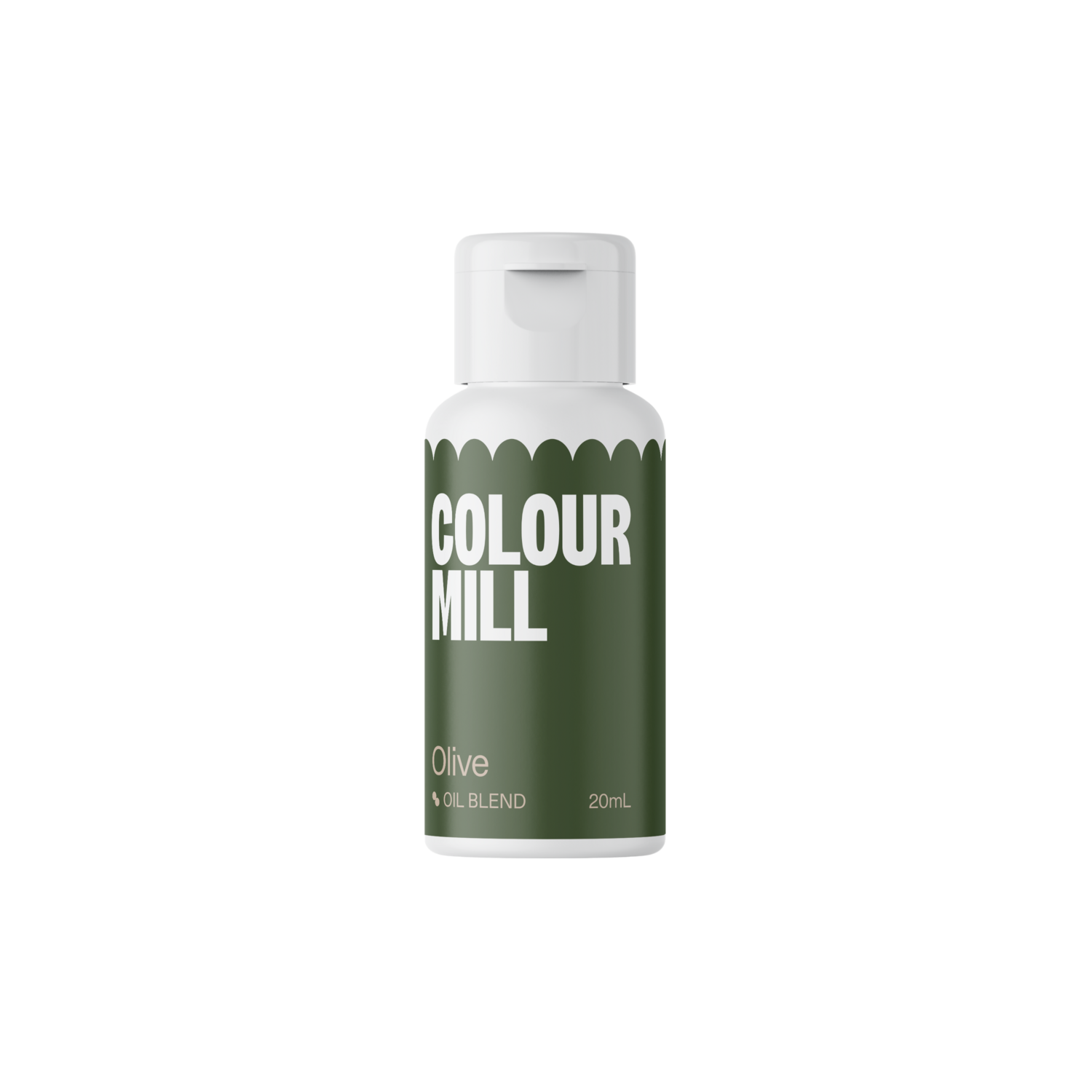 Colour Mill Oil Based Gel Colour - OLIVE 20ml - Χρώμα Σοκολάτας σε Τζελ Πράσινο Λαδί