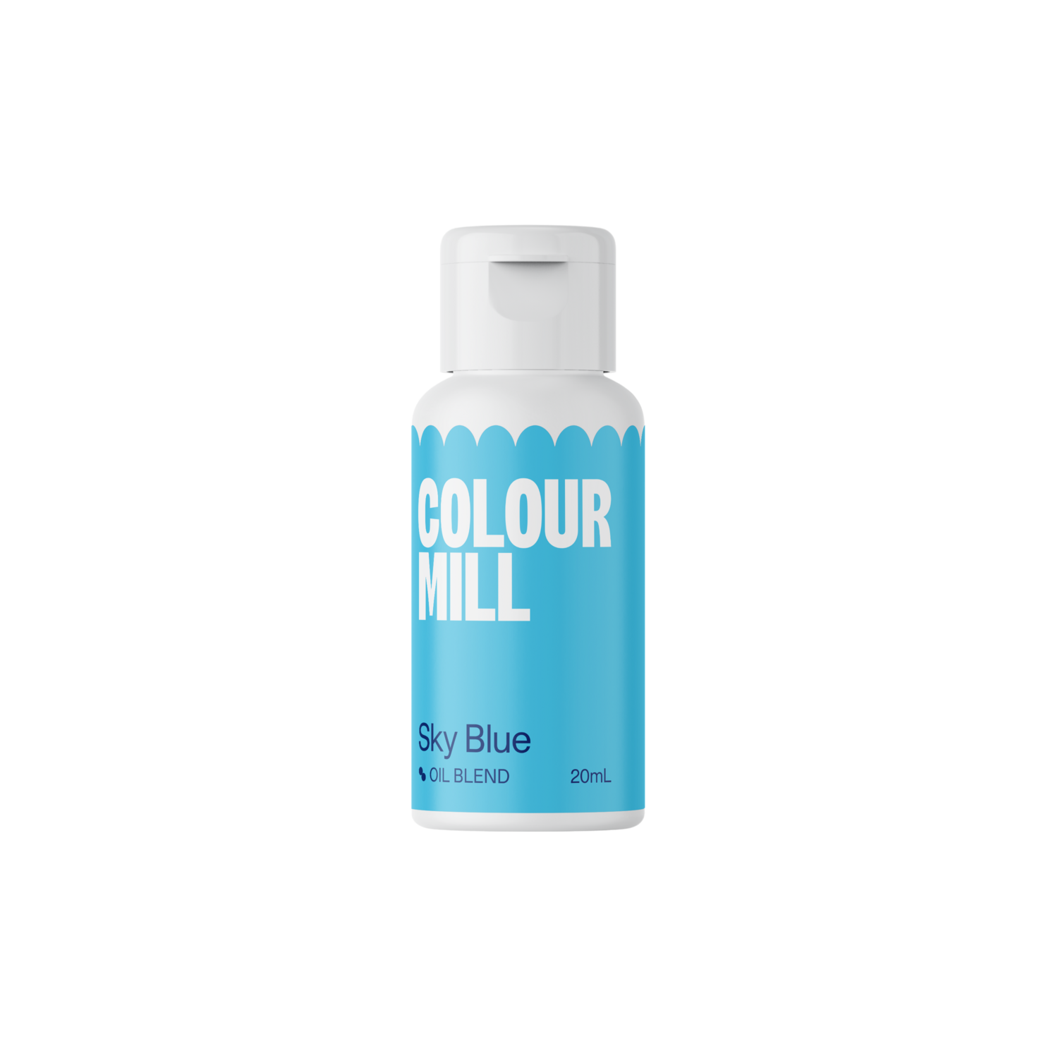Colour Mill Oil Based Gel Colour - SKY BLUE 20ml - Χρώμα Σοκολάτας σε Τζελ Γαλάζιο