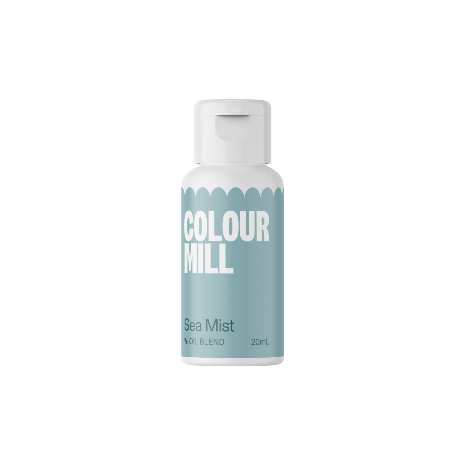 Colour Mill Oil Based Gel Colour - SEA MIST 20ml - Χρώμα Σοκολάτας σε Τζελ Μπλε/Πράσινο της Θάλασσας