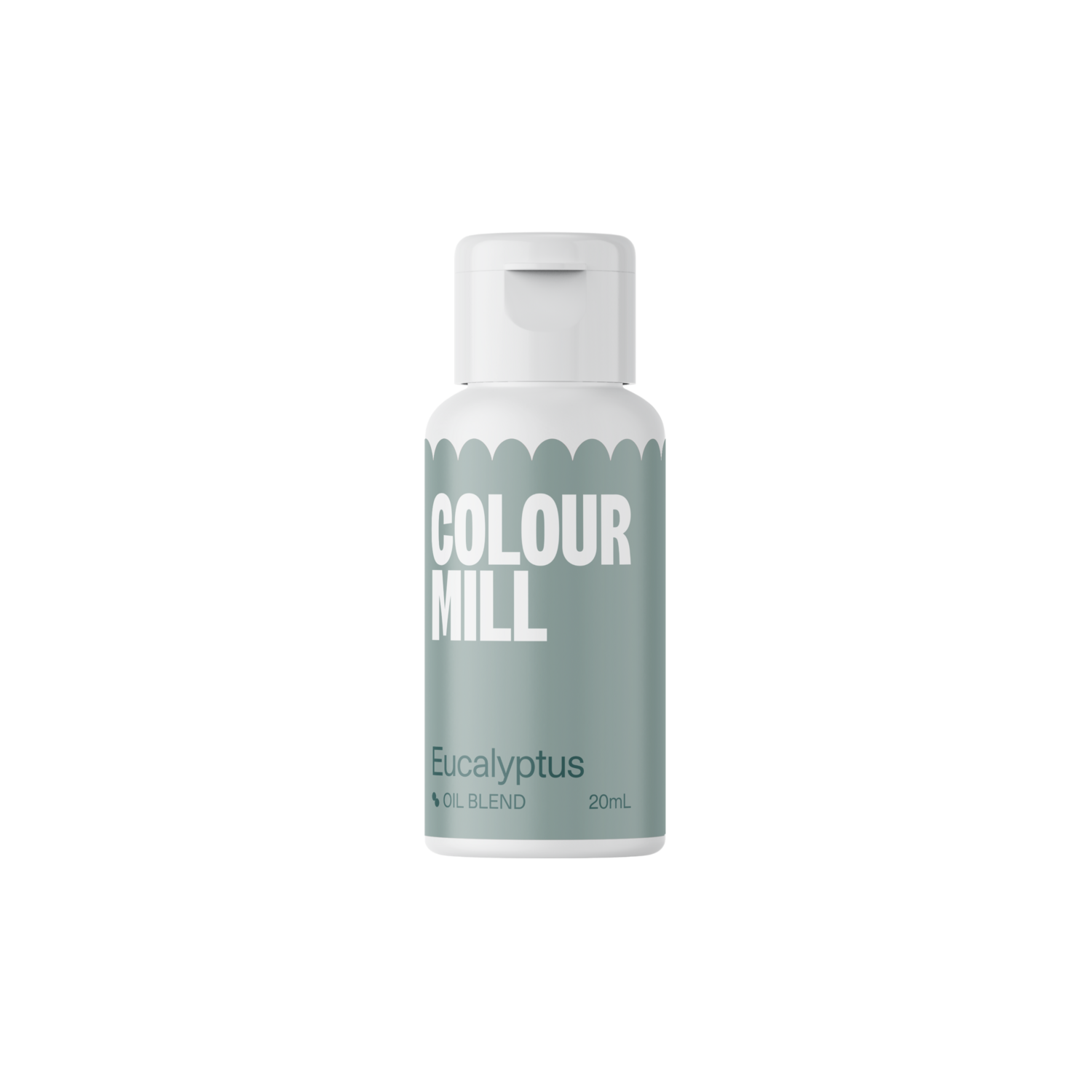 Colour Mill Oil Based Gel Colour - EUCALYPTUS 20ml - Χρώμα Σοκολάτας σε Τζελ Πράσινο του Ευκάλυπτου