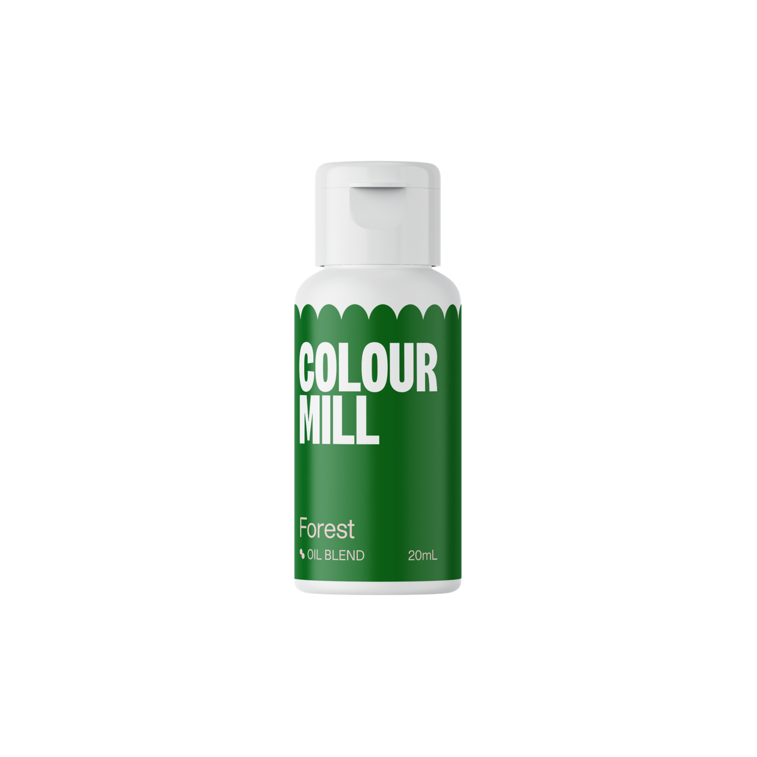 Colour Mill Oil Based Gel Colour - FOREST 20ml - Χρώμα Σοκολάτας σε Τζελ Πράσινο του Δάσους