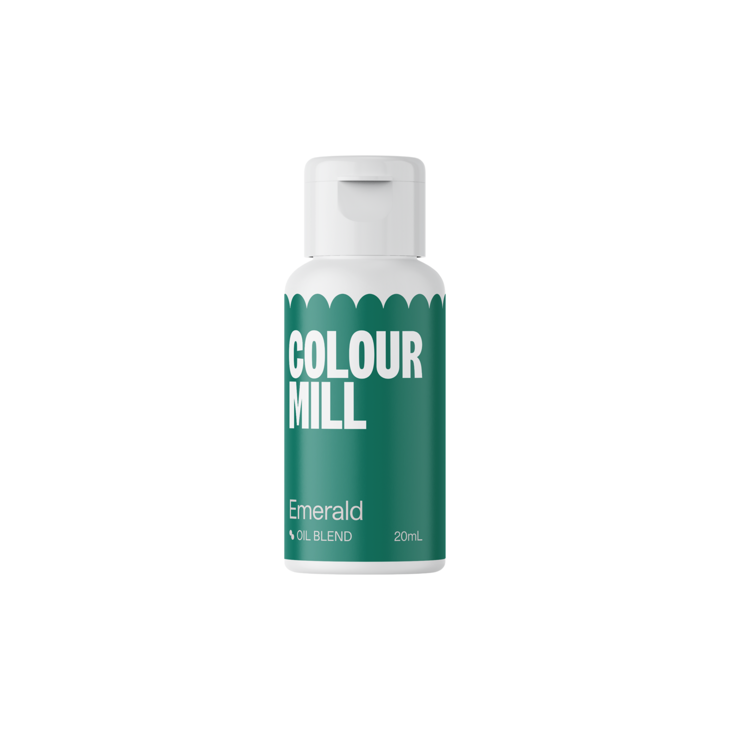Colour Mill Oil Based Gel Colour - EMERALD 20ml - Χρώμα Σοκολάτας σε Τζελ Πράσινο Σμαραγδί