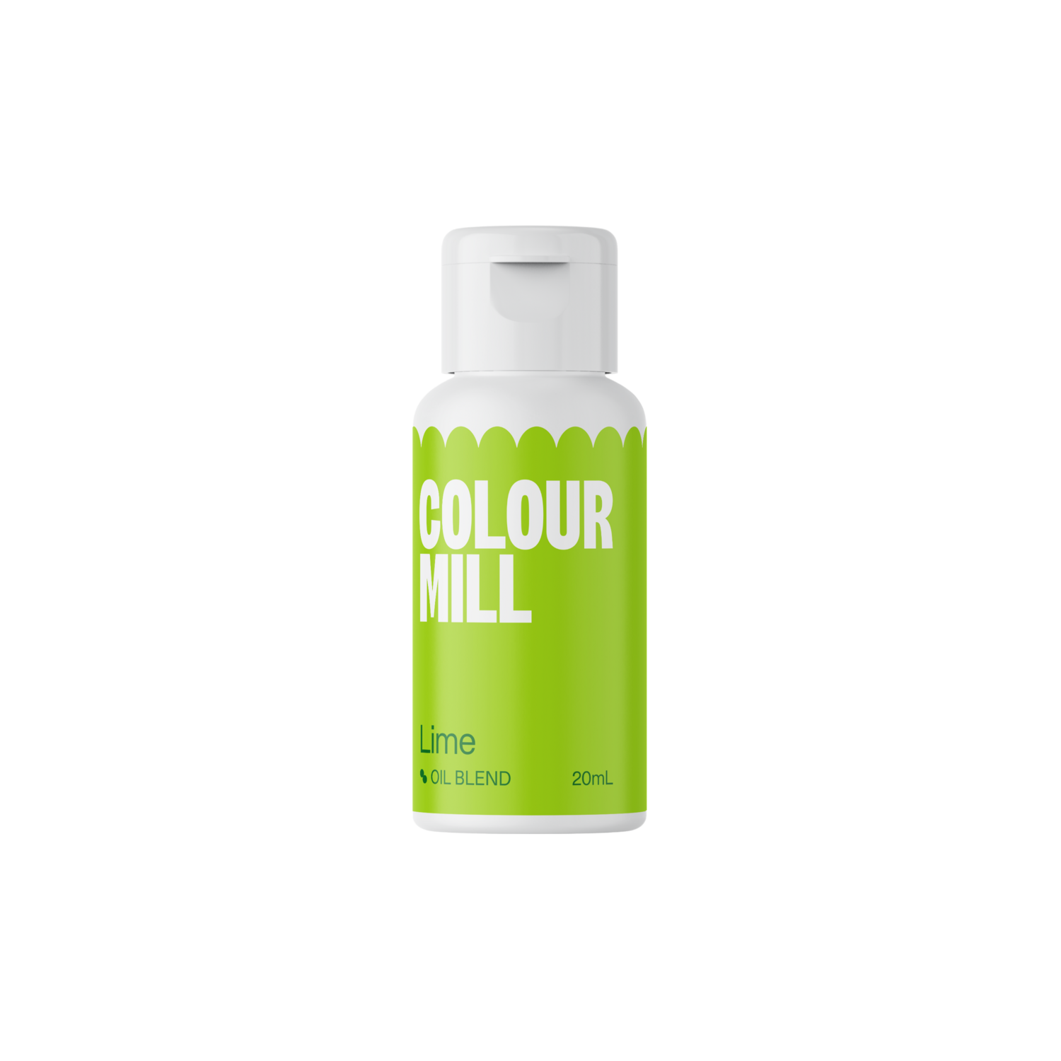 Colour Mill Oil Based Gel Colour - LIME 20ml - Χρώμα Σοκολάτας σε Τζελ Λάιμ