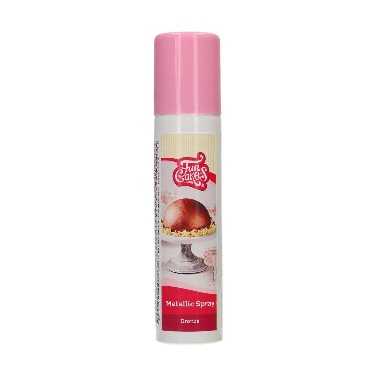 FunCakes Edible Spray -METALLIC BRONZE 100ml - Σπρέι Μεταλλικό Μπρονζέ