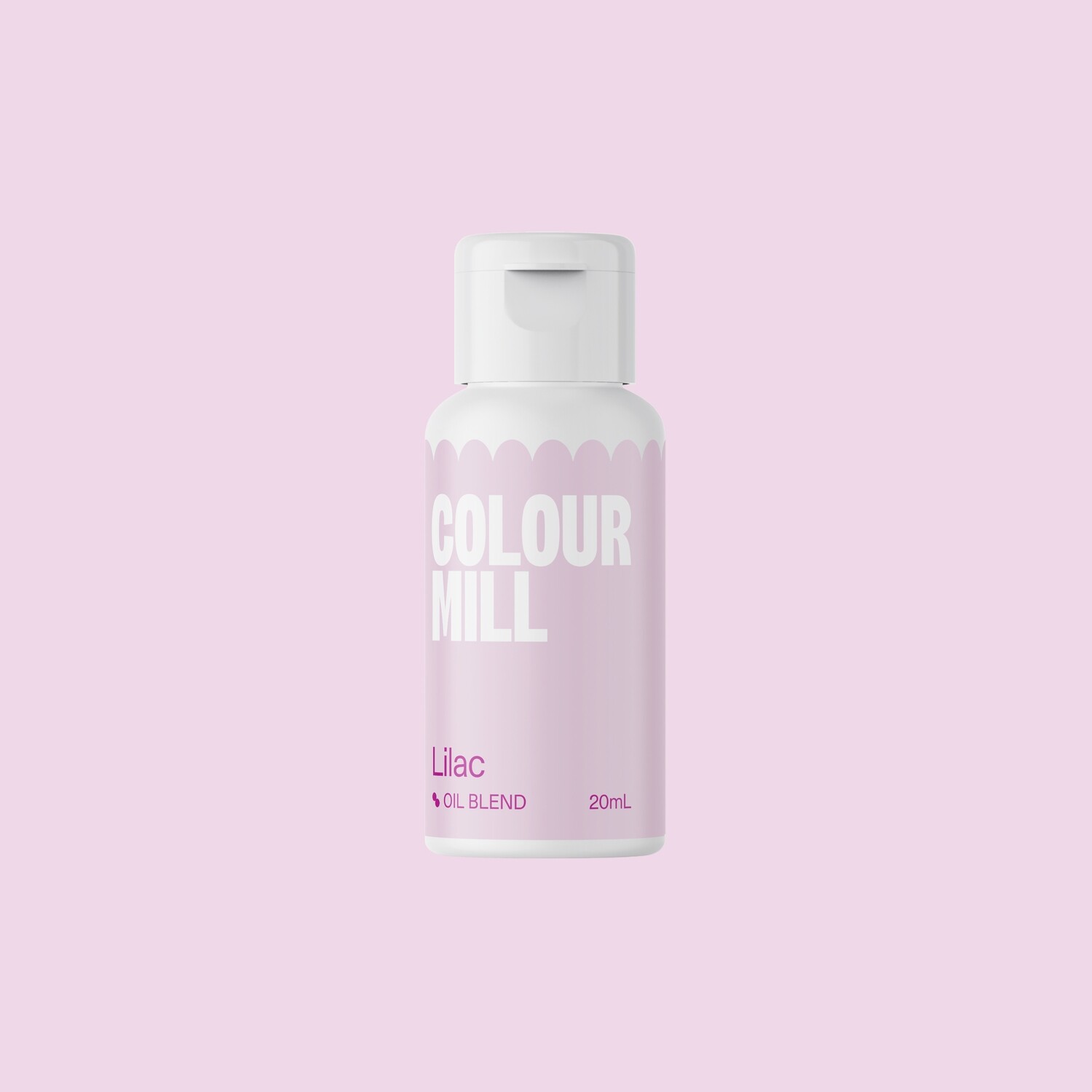 Colour Mill Oil Based Gel Colour - LILAC 20ml - Χρώμα Σοκολάτας σε Τζελ Λιλά