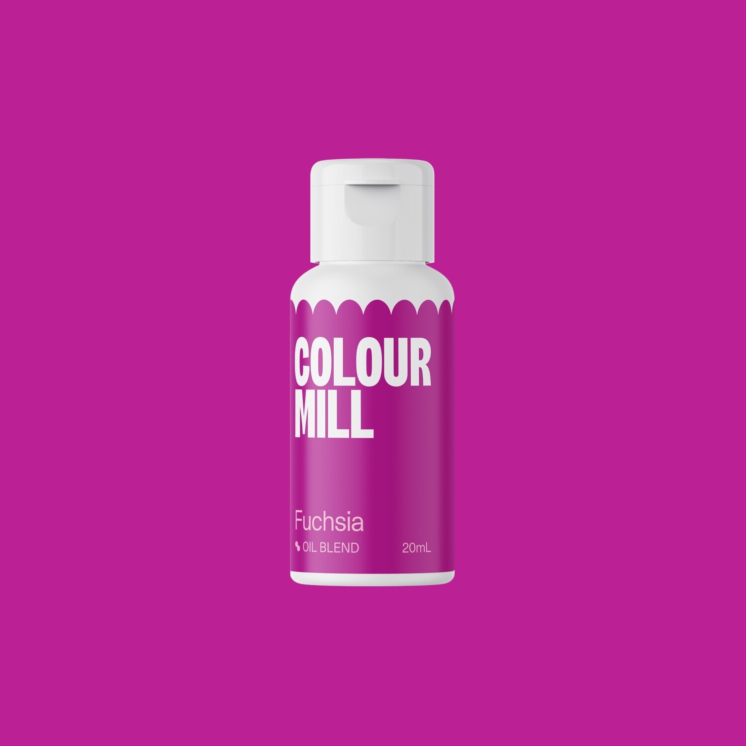 Colour Mill Oil Based Gel Colour -FUCHSIA 20ml - Χρώμα Σοκολάτας σε Τζελ Φούξια