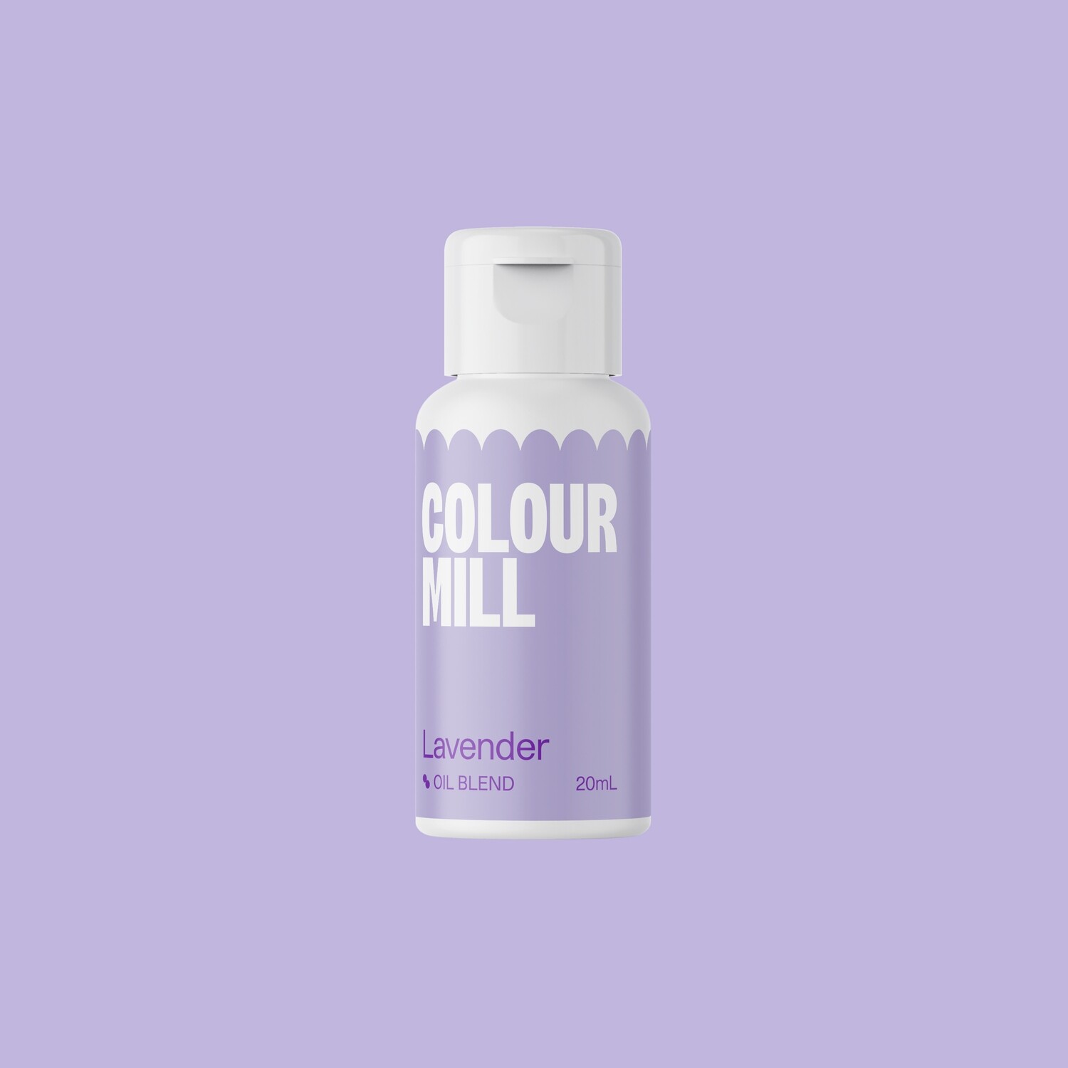 Colour Mill Oil Based Gel Colour -LAVENDER 20ml - Χρώμα Σοκολάτας σε Τζελ Μωβ