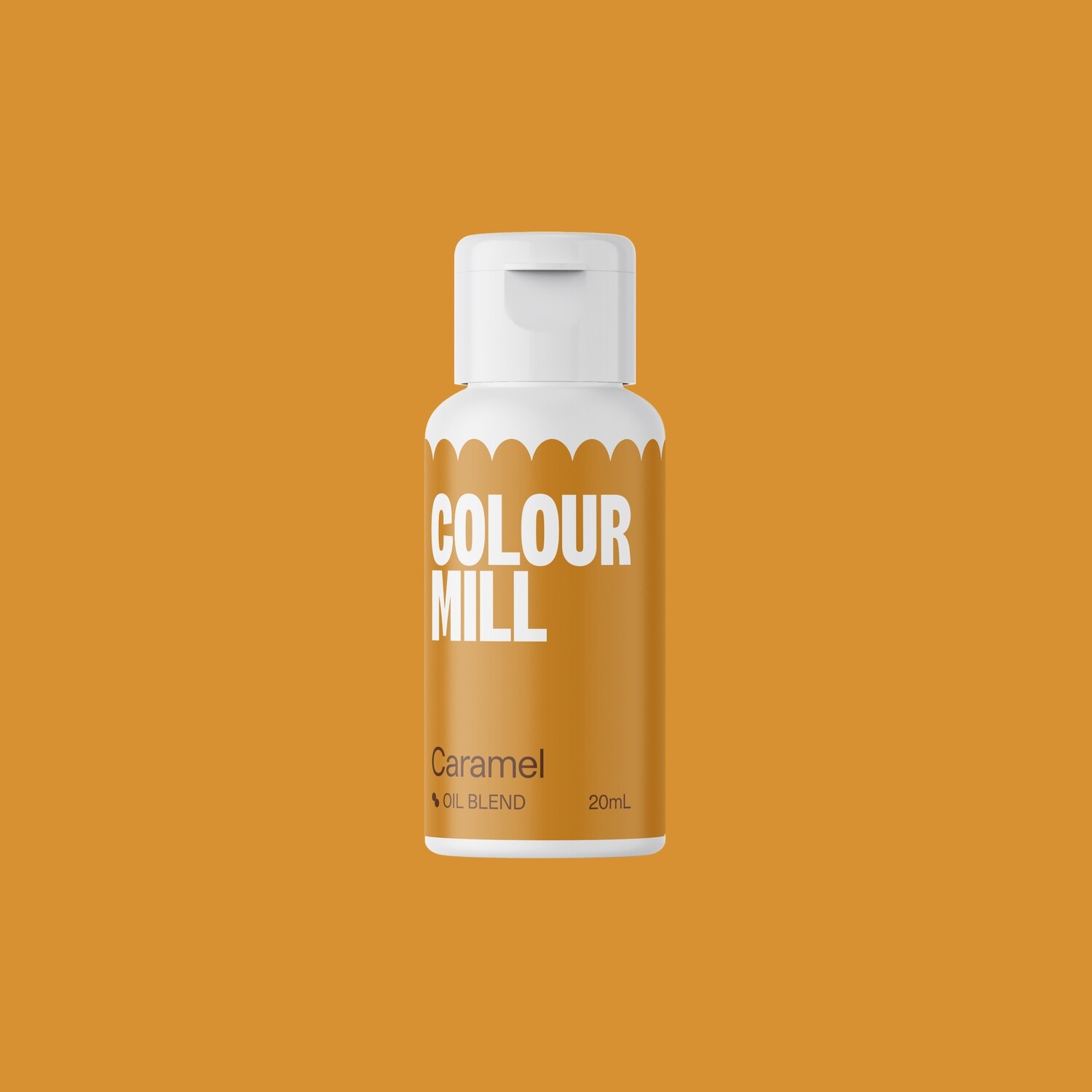 Colour Mill Oil Gel CARAMEL 20ml - Χρώμα Σοκολάτας σε Τζελ Καραμέλα