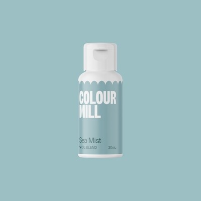 Colour Mill Oil Based Gel Colour - SEA MIST 20ml - Χρώμα Σοκολάτας σε Τζελ Μπλε/Πράσινο της Θάλασσας