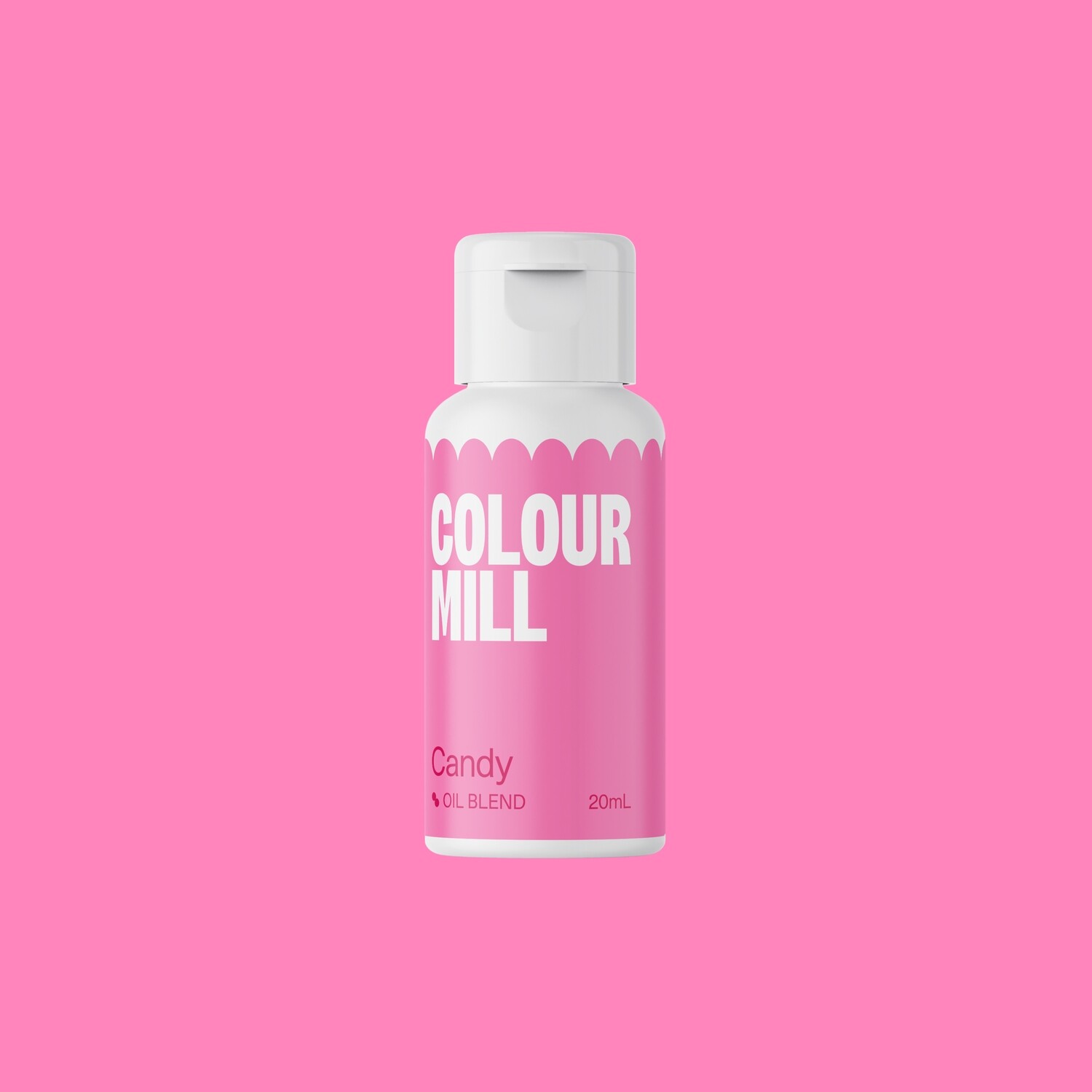 Colour Mill Oil Gel CANDY 20ml - Χρώμα Σοκολάτας σε Τζελ Έντονο Ροζ