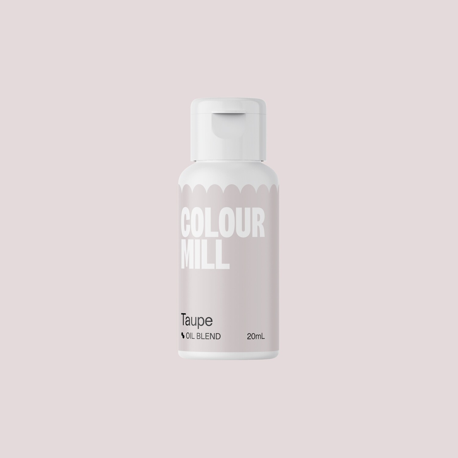 Colour Mill Oil Based Gel Colour - TAUPE 20ml - Χρώμα Σοκολάτας σε Τζελ Μπεζ/Γκρι