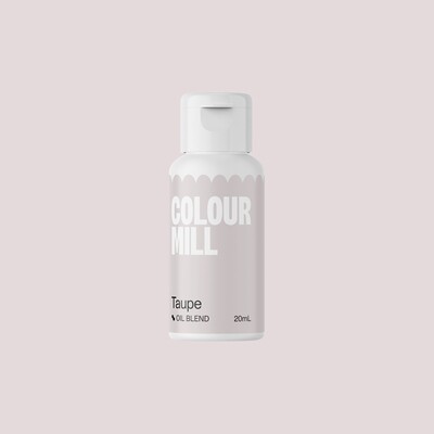 Colour Mill Oil Based Gel Colour - TAUPE 20ml - Χρώμα Σοκολάτας σε Τζελ Μπεζ/Γκρι