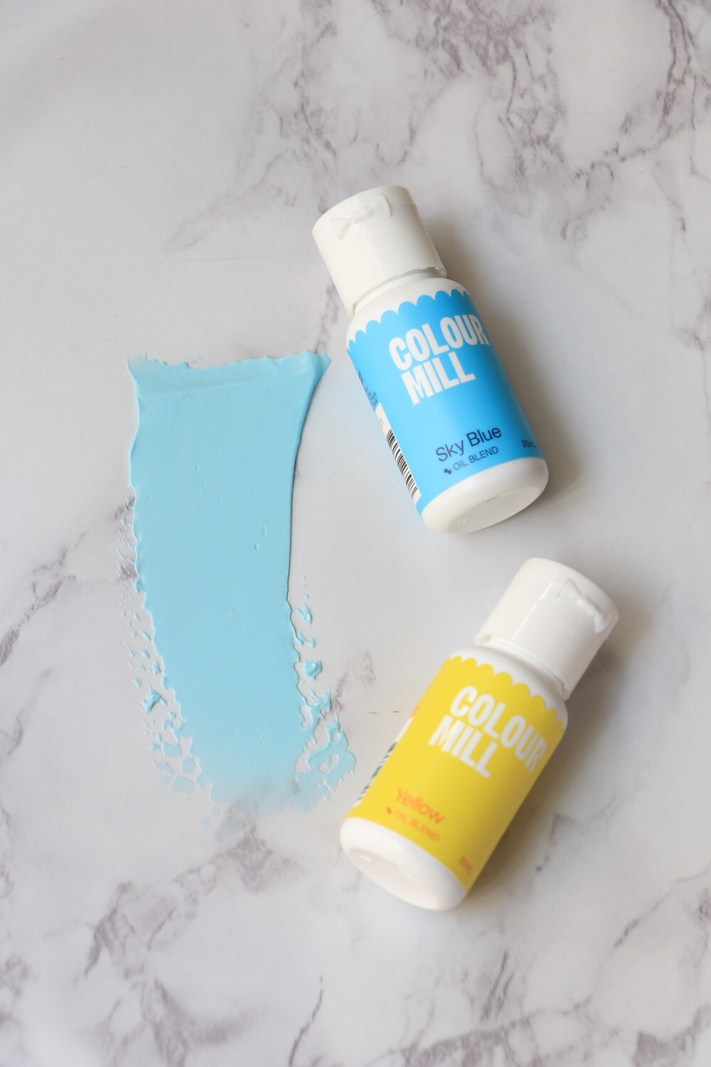 Colour Mill Oil Based Gel Colour - SKY BLUE 20ml - Χρώμα Σοκολάτας σε Τζελ Γαλάζιο