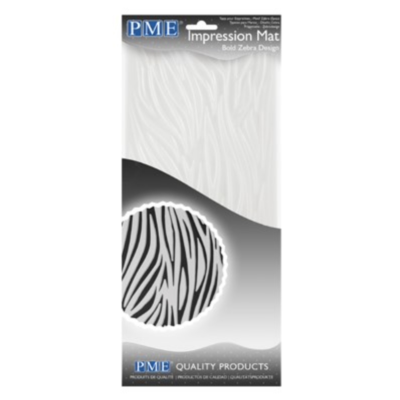 PME Impression Mat -ZEBRA -Πατάκι Αποτύπωσης Σχεδίου Ζέβρα