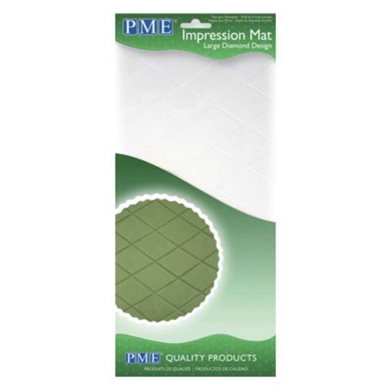 PME Impression Mat -LARGE DIAMOND -Πατάκι Αποτύπωσης Σχεδίου Μεγάλο Διαμάντι