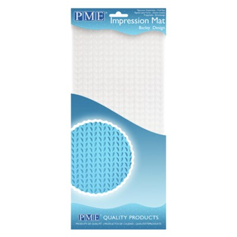 PME Impression Mat -BARLEY -Πατάκι Αποτύπωσης Σχεδίου Σπόρος Κριθαριού
