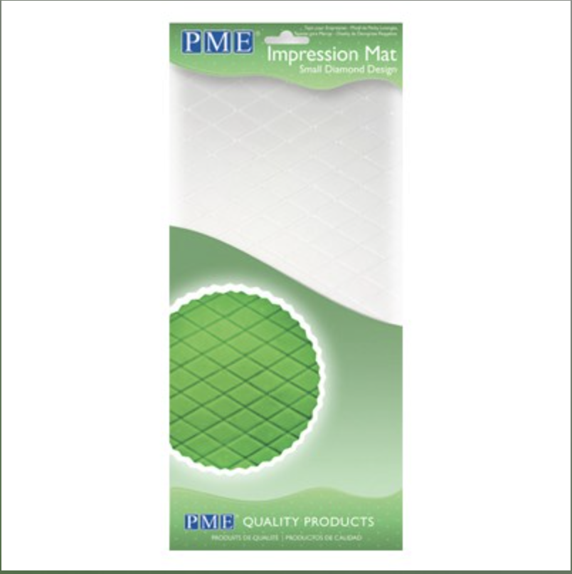 PME Impression Mat -SMALL DIAMOND -Πατάκι Αποτύπωσης Σχεδίου Μικρό Διαμάντι