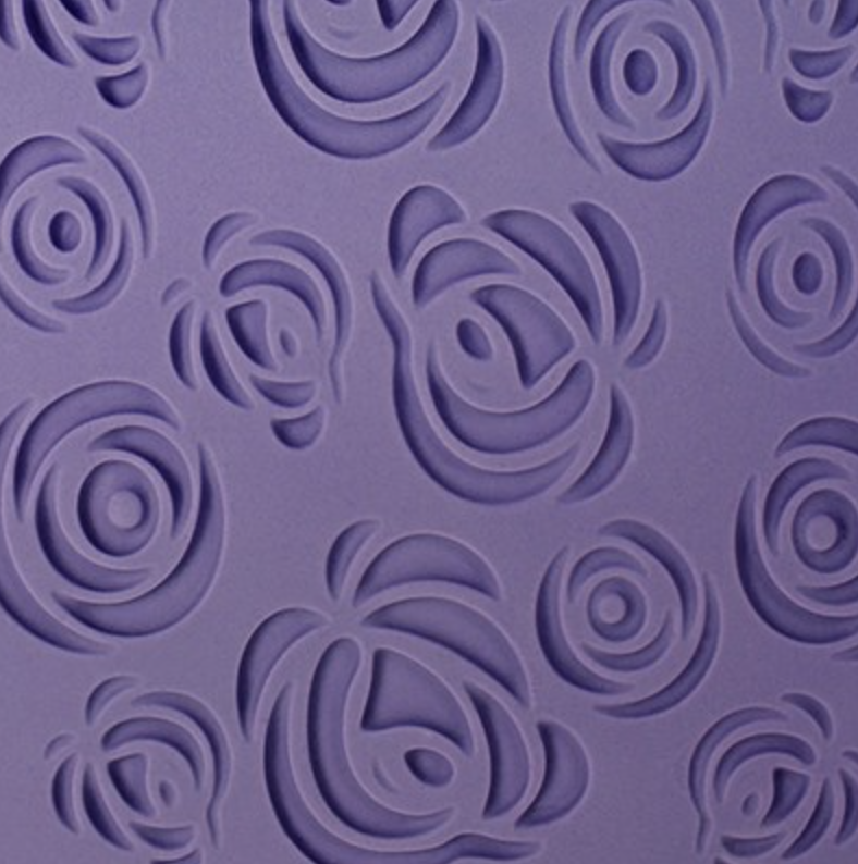 PME Impression Mat -FANTASY ROSE -Πατάκι Αποτύπωσης Σχεδίου Τριαντάφυλλο