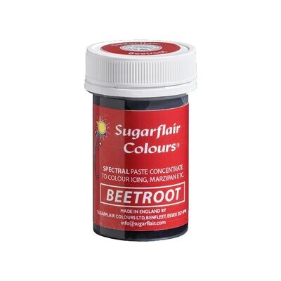 Sugarflair Paste Colours -BEETROOT -Χρώμα σε Πάστα - Κόκκινο του Πατζαριού 25γρ