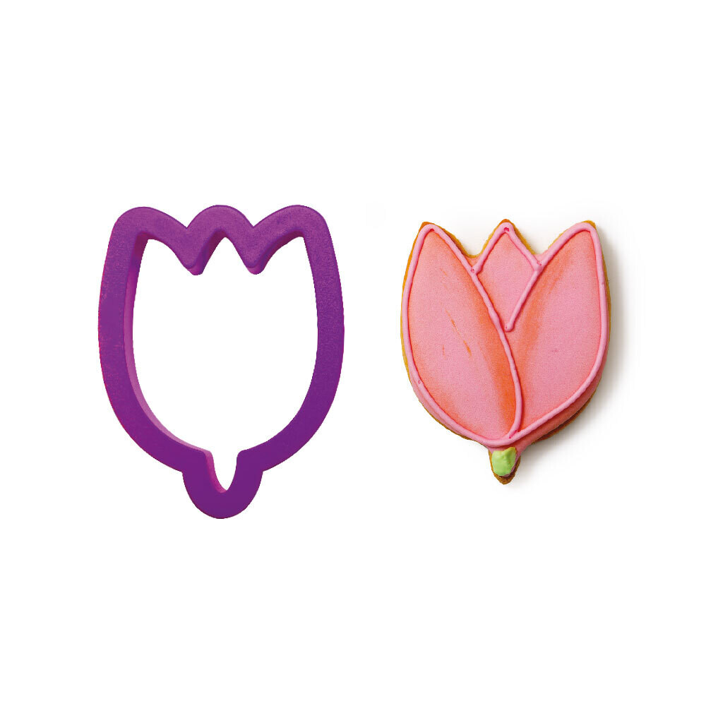 SALE!!! DECORA- Cutters -TULIP - Πλαστικό κουπ πατ Τουλίπα