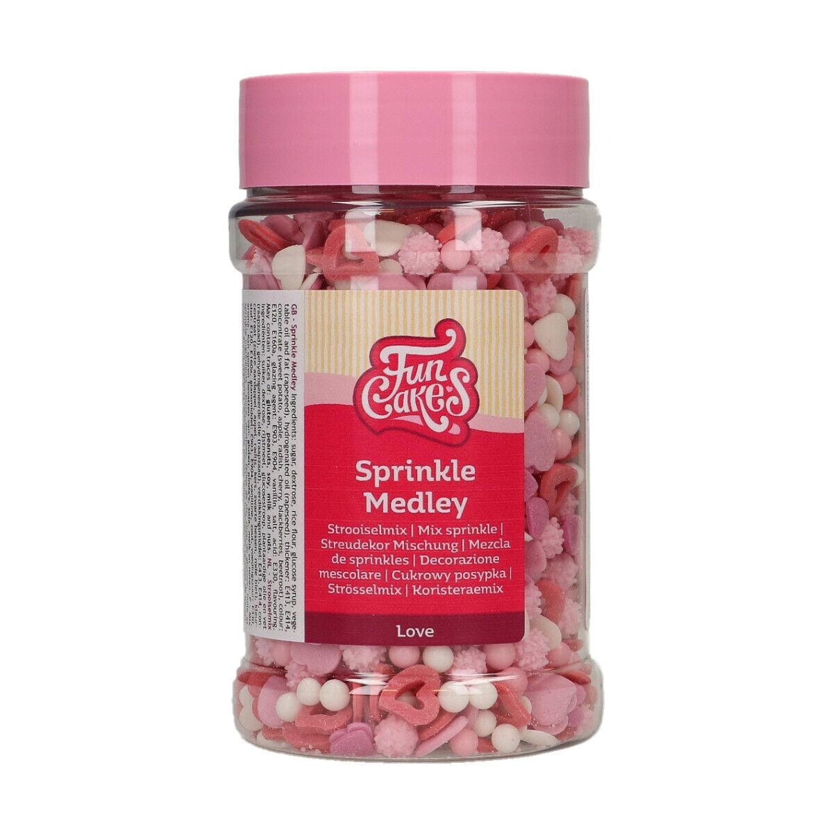 FunCakes Sprinkle Mix 180γρ -LOVE MEDLEY - Μείγμα  Ζαχαρωτών - LOVE