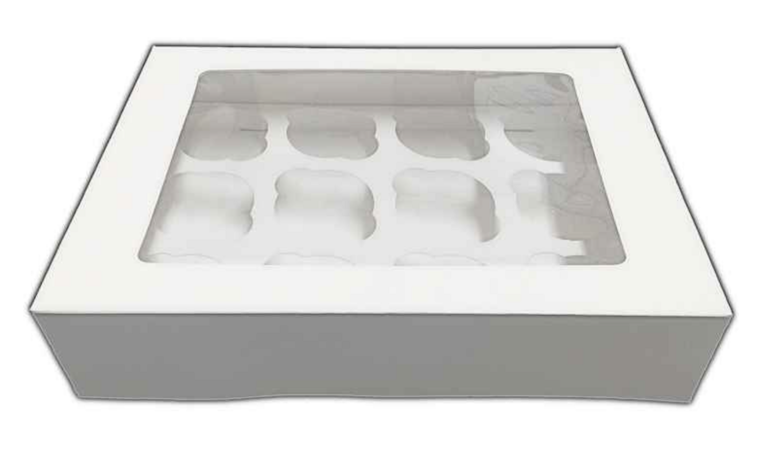 Window Box for 12 Cupcake - Κουτί για 12 Καπκέϊκς/Μάφινς
