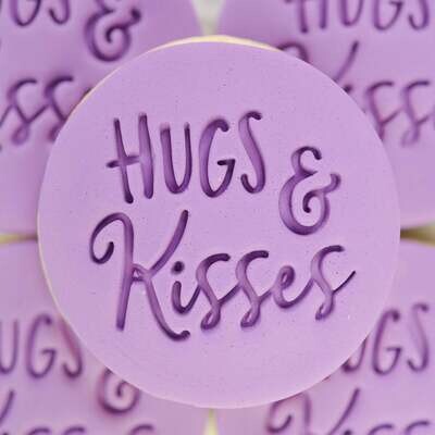 Sweet Stamp -Embosser -HUGS &amp; KISSES - Σφραγίδα