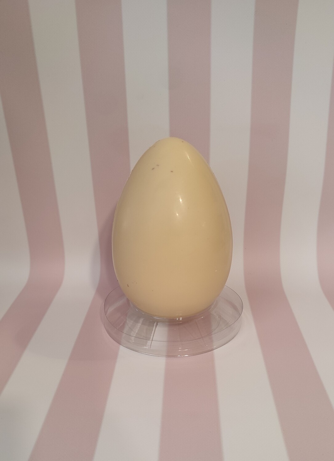 Αυγό Λευκής Σοκολάτας -ΛΕΥΚΟ 300γρ  ΜΟΝΟ ΓΙΑ ΠΑΡΑΛΑΒΗ ΑΠΟ CAKES BY SAMANTHA